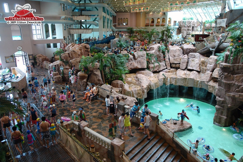 caribbean bay indoor area big