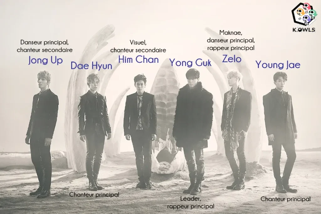 rôles b.a.p k.owls