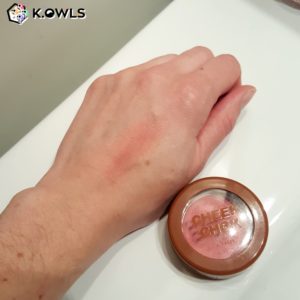Cheek Chok Blusher - Résultat teinte PK03