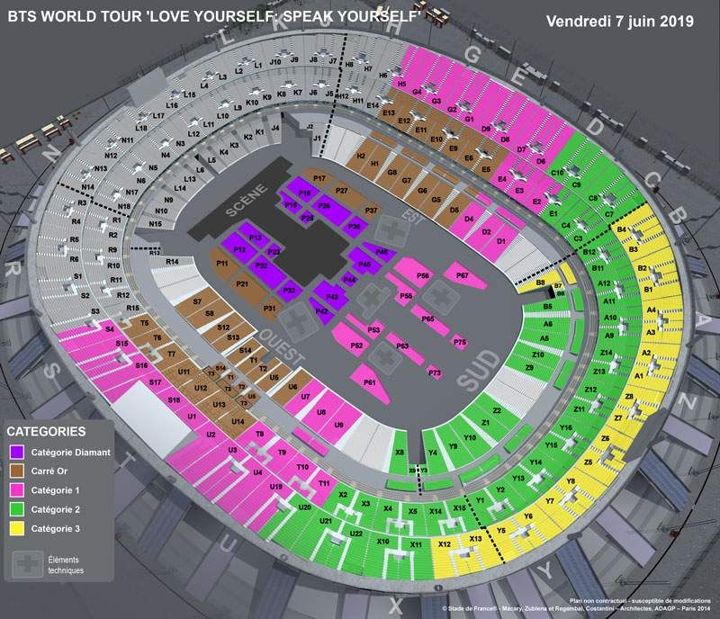 BTS plan Stade de France