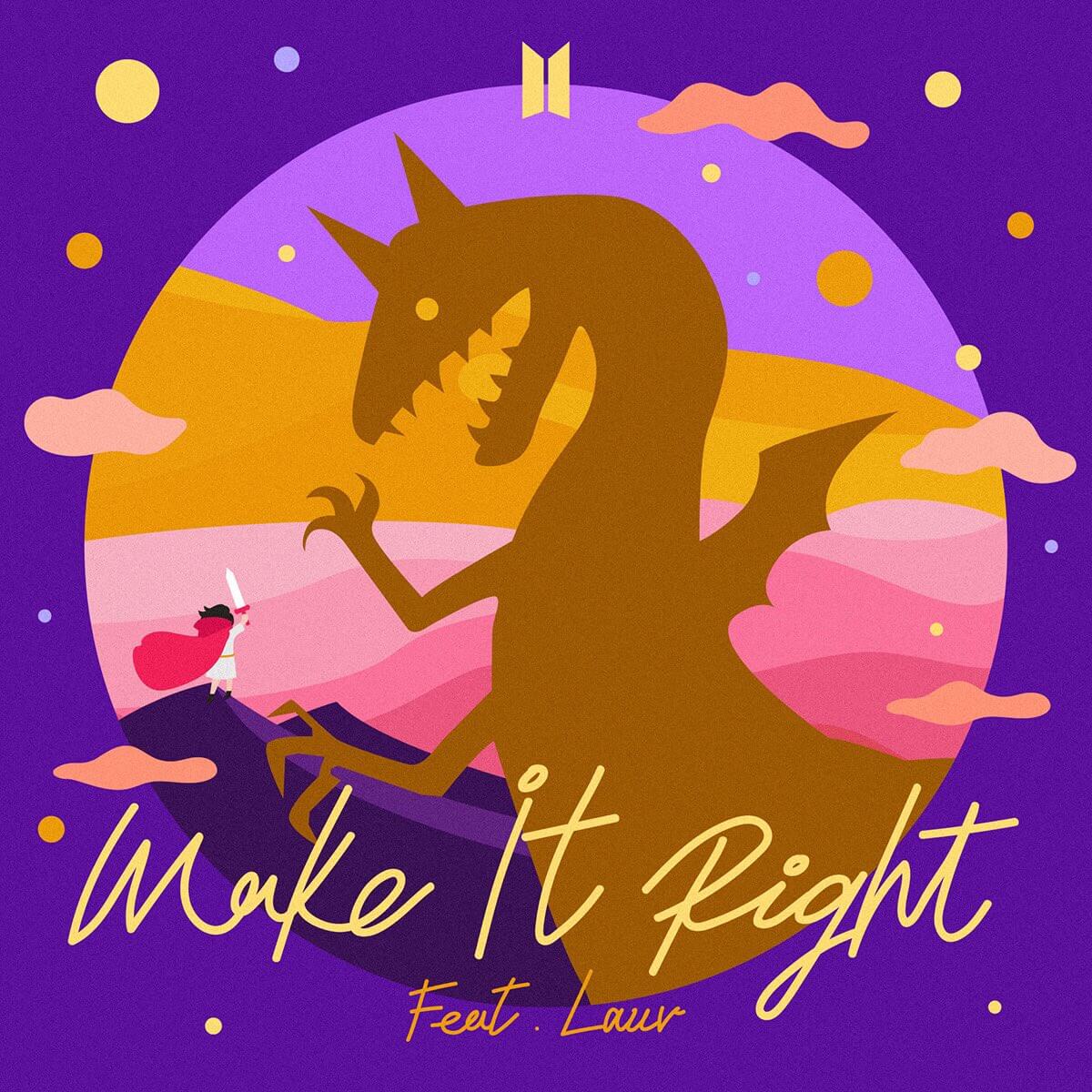 BTS Make It Right duo avec Lauv