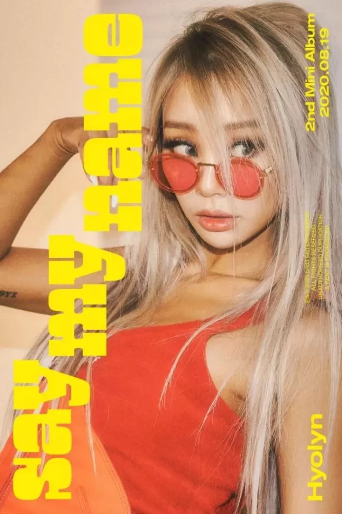 hyolyn say my name