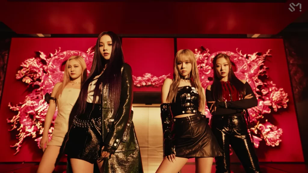 aespa girls mv matrix