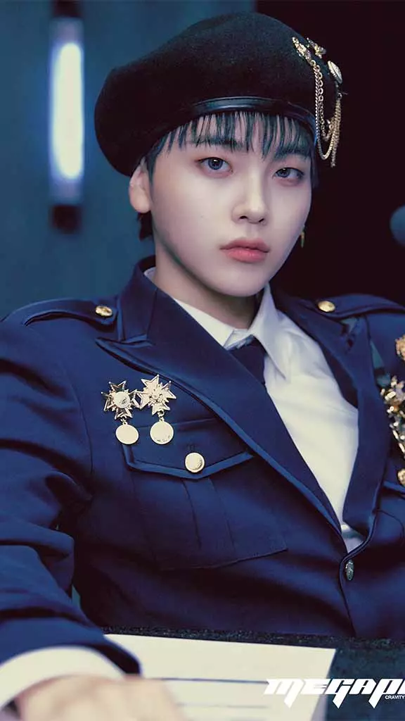 Concept photo CRAVITY Megaphone HYEONGJUN