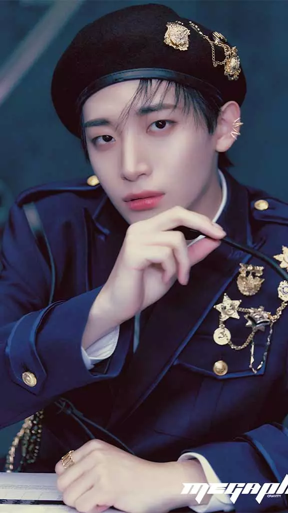 Concept photo CRAVITY Megaphone JUNGMO