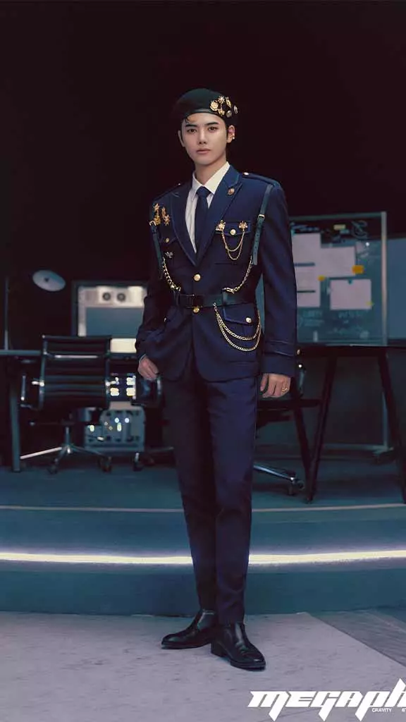 Concept photo CRAVITY Megaphone MINHEE
