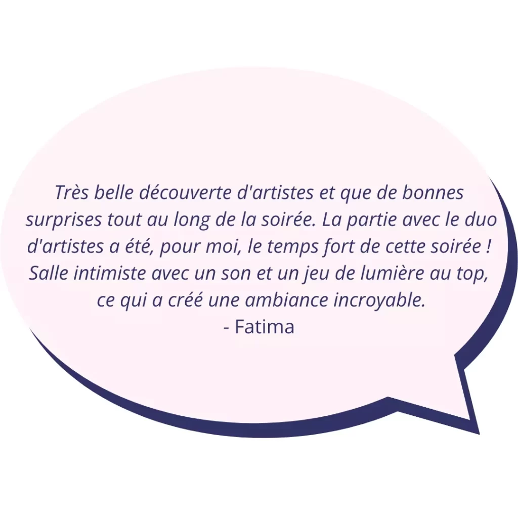 mot du public fatima Sing the Wave