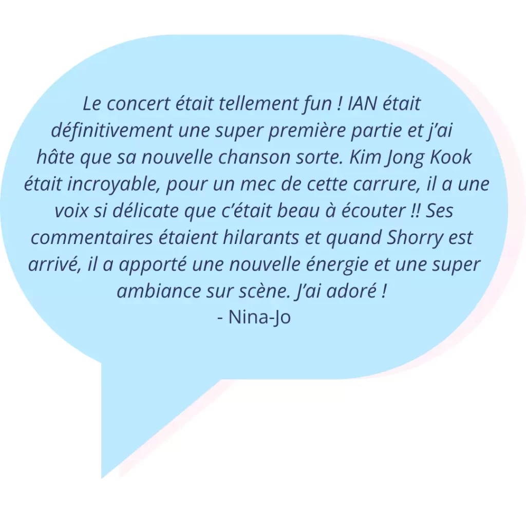 mot du public nina jo 1 Sing the Wave