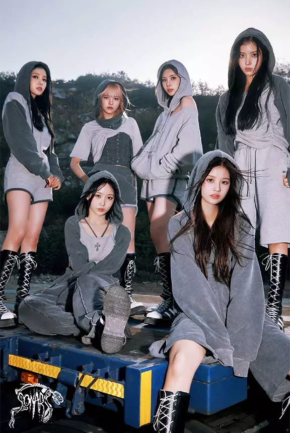 NMIXX concept photo DASH Sonar groupe