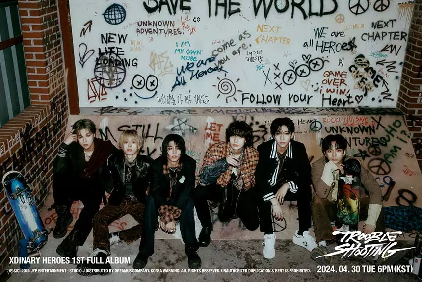 Xdinary Heroes 1st Album Troubleshooting Concept Photo 1 Groupe 2