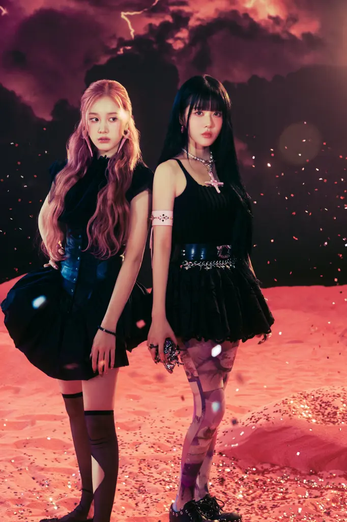 Sieun et J pour l’album « Metamorphic »