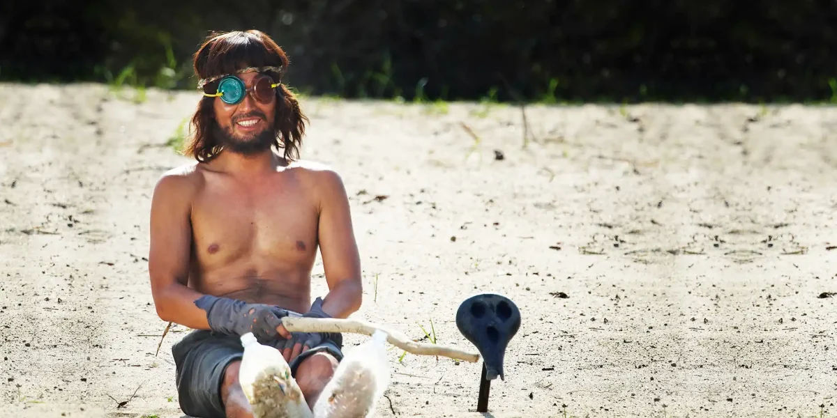 castaway on the moon mise en avant