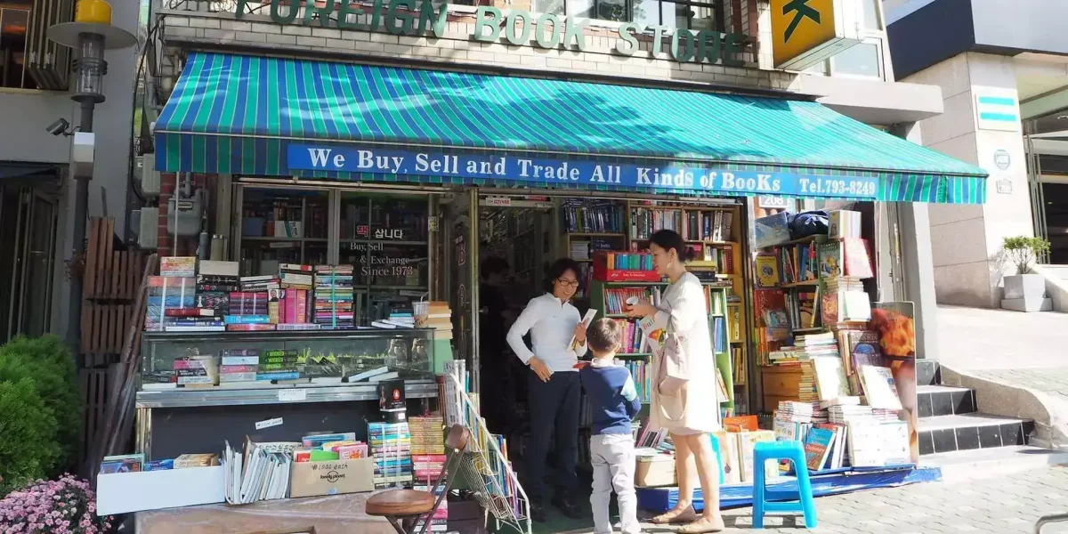 itaewon books séoul