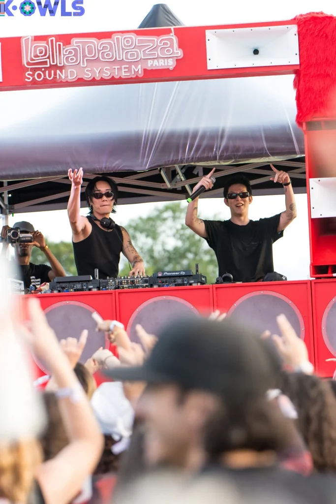 DPR Artic et DPR Cream Lollapalooza