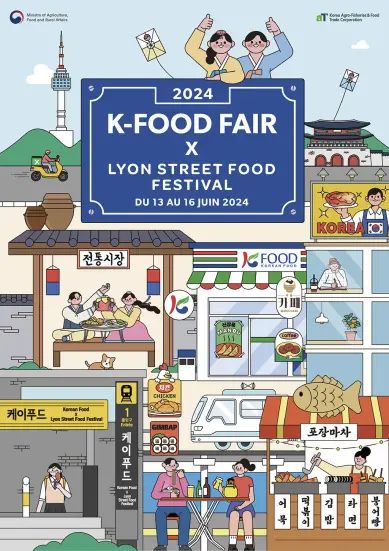 affiche k food fair 2024