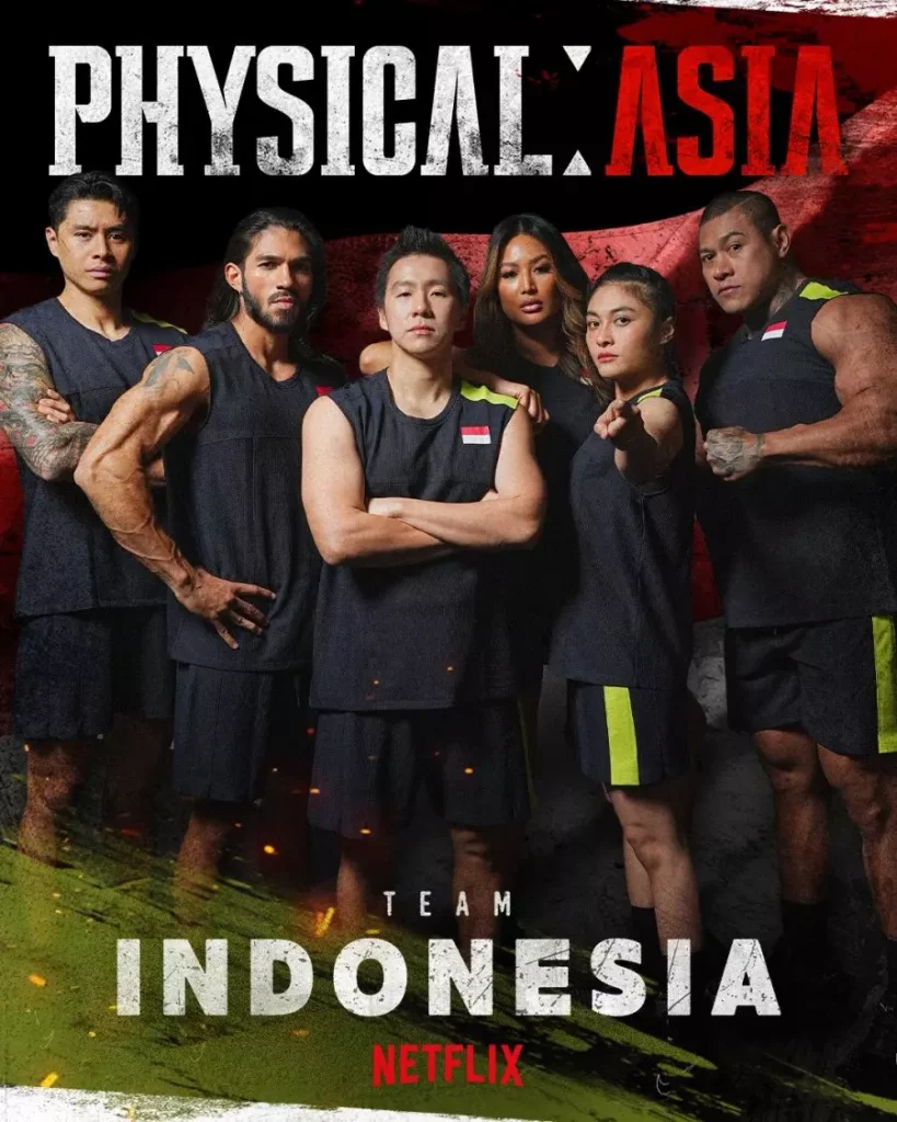 100 physique asie équipe indonésie