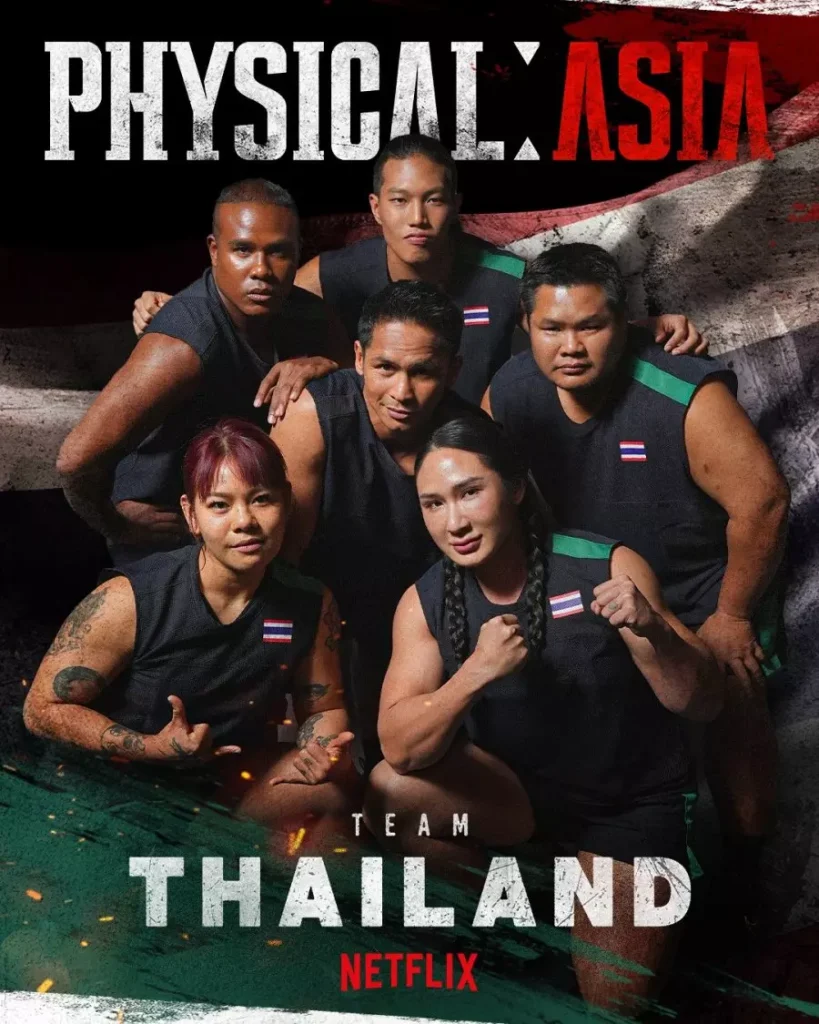 100 physique asie équipe thaïlande