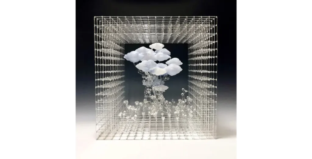 eunsuh choi artiste coréen verre 1